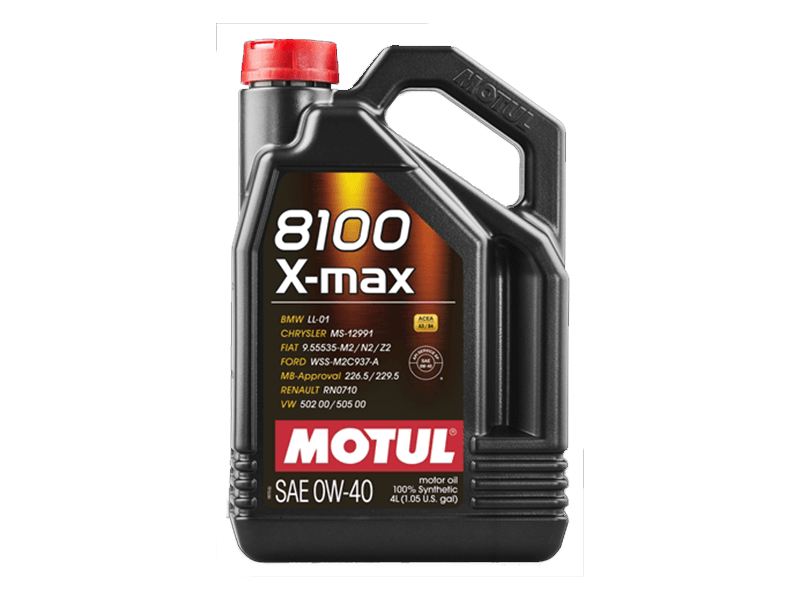 MOTUL M8100XMAX0W40/4 8100 X-Max 0W-40 4L